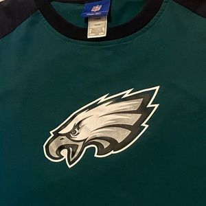 Official NFL philadelphia Eagles Reebok t-shirt size large